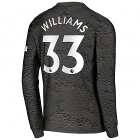 Manchester United Dres Williams 33 Gostujući 2020/21 Dugim Rukavima